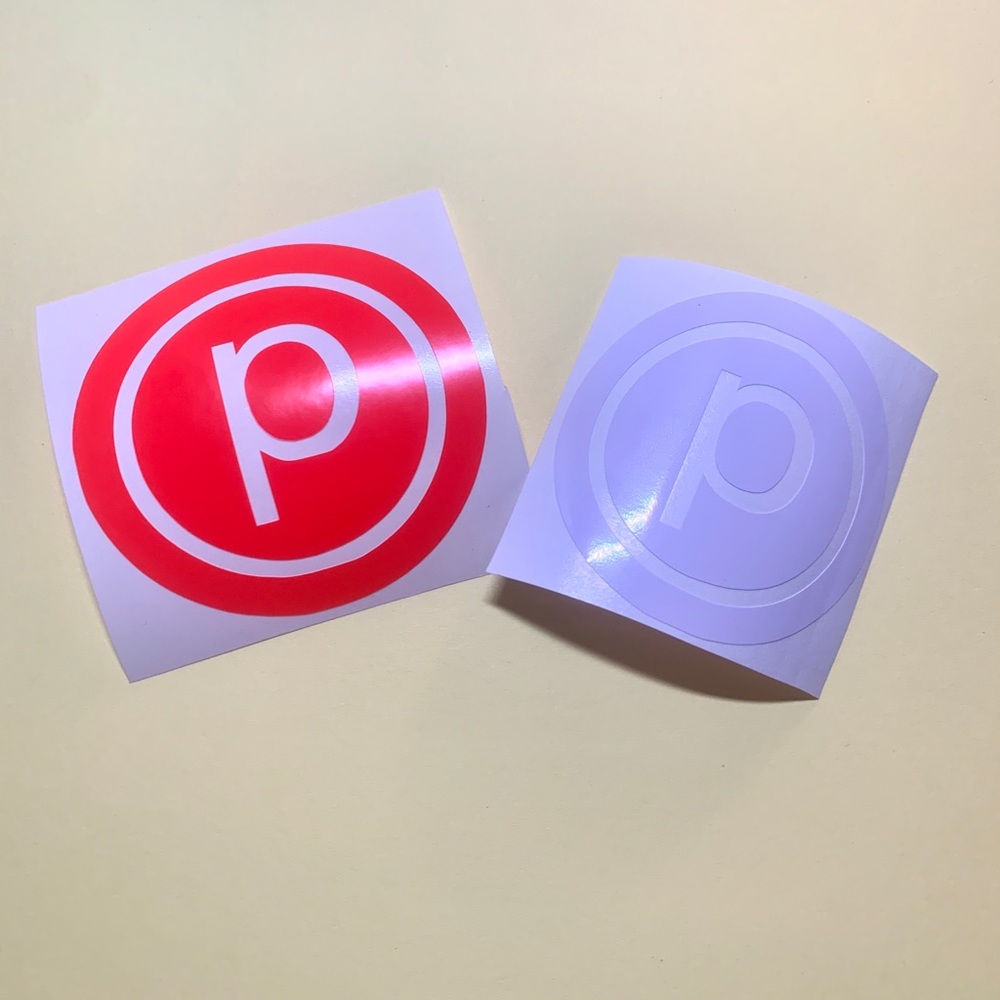 Pure Barre x2 sticker decals